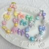 oly-dde2d79a0f25dc100ef2d6804cd538e9 Wholesale Electroplated Acrylic Balloon Bow Beads Summer UV Coated Loose Beads for DIY Necklace Bracelet Hair Clip Jewelry Making