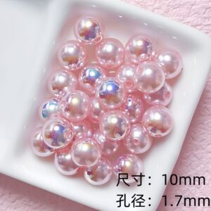 04-[pink] 10mm round beads / (sold by piece) see picture for size