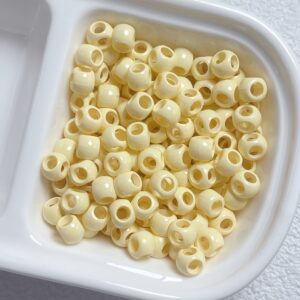 13-light yellow / The size is about 8mm, the aperture is about 2-3mm