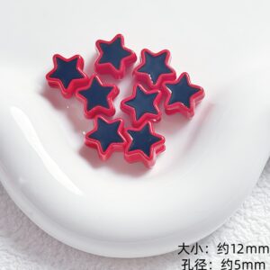 09-Red / See picture for size (sold per piece)