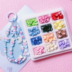 oly-dfd1e07fbd873fcb8284a22435f8389b Wholesale Alloy Heart Drip Oil Loose Beads Fruit Green DIY Spacer Beads for Jewelry Making Bracelet Necklace Phone Charm Accessory