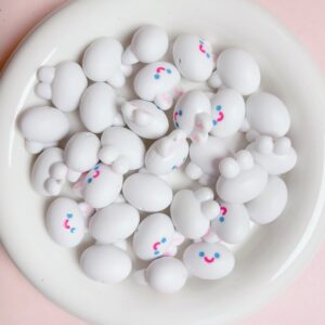 04-hand paint white / Size is about 20mm
