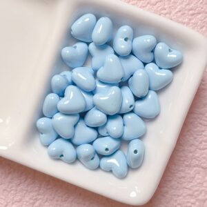 07-light blue / Size is about 10mm, hole diameter is about 1mm