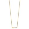 oly-e040749da3bf57a0f0de49f694cfaf4b Wholesale Teardrop Zircon Stainless Steel Collarbone Necklace Color Stainless Steel Electroplated Electroplated Trendy Fashion Accessory For Gift And Boutique Resale