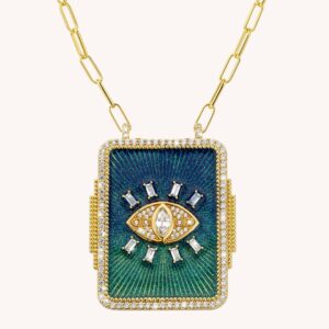 eye necklace