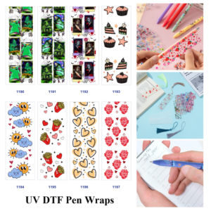 oly-e113274480602cb25a4e211eaa482501 Wholesale 2/8/16pcs Sweet Dessert Floral Sun Cloud Heart Food Print Pen and Bookmark Stickers UV DTF Wraps OLY Exclusive