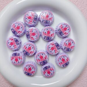04-purple / Size is about 23mm, hole diameter is about 4mm