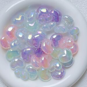 06-Random Color Mixing / The size is about 21*16mm, the aperture is about 2.4mm