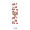 Wholesale 2/8/16pcs Coquette Bow Pink Rhinestone Girl Style Pen and Bookmark Stickers UV DTF Wraps