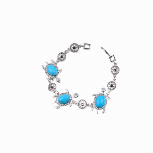 Turquoise turtle bracelet