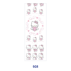 Wholesale 2/8/16pcs Cute Cartoon Cat Lock Heart & Colorful Butterfly Print Pen and Bookmark Stickers UV DTF Wraps OLY Exclusive
