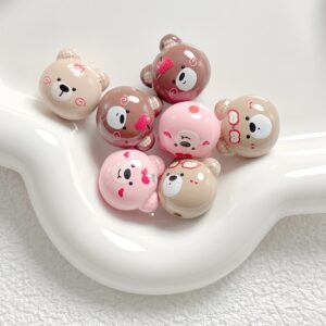 05-randomly mixed colors / Size is about 18mm, hole diameter is about 2.5mm