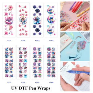 oly-e2f05e94733896f32188b491aa76457b Wholesale 2/8/16pcs Cartoon Alien Character Print Pen and Bookmark Stickers UV DTF Wraps OLY Exclusive