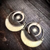 oly-e30d454034db1d482cc3958bcbdfba5b Wholesale Retro Alloy Hammered Sun Moon Drop Earrings For Women Trendy Jewelry Gift