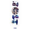 oly-e323e2a014d0325604c3fa00a2993405 Wholesale 2/8/16pcs Halloween Sugar Skull Gothic Witch Lady Print Pen and Bookmark Stickers UV DTF Wraps OLY Exclusive