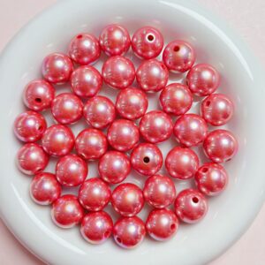 05-deep pink / Size is about 16mm, aperture is about 2mm