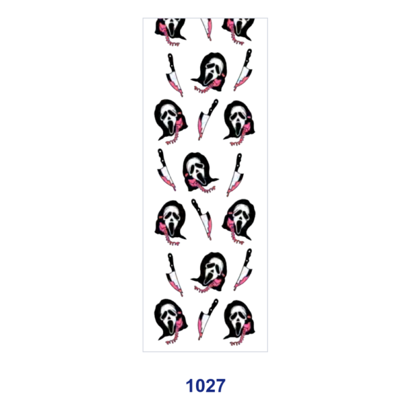 Wholesale 2/8/16pcs Bat Grim Reaper Skull Potion Ghost Tarot Card Witch Hat Pumpkin Halloween Floral Print Pen and Bookmark Stickers UV DTF Wraps