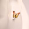 oly-e4380b9eda480cddc5f560f49df421b0 Wholesale Retro Green Butterfly Artistic Gradient Pendant Earrings For Party Wear Fashion Accessory