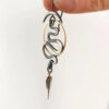 Wholesale Alloy Retro Snake Geometric Earrings For Women Fashion Jewelry Accessory