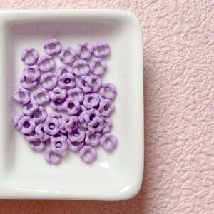 05-light purple / Size is about 6mm, hole is about 2mm (sold by the piece)