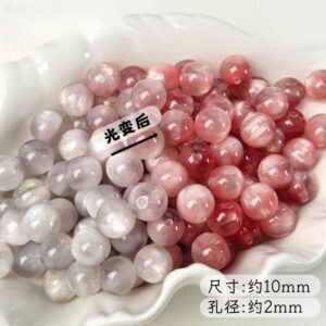 07-light gray / Size is about 10mm, hole diameter is about 2mm