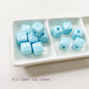 33-light blue squares / See picture for size (sold by piece)