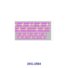 Wholesale 8pcs Plaid Star Pastel Star Print 3oz Cup Stickers Wrap OLY Exclusive