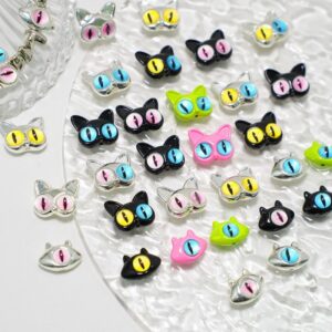 oly-e4fda81ac28721c1279b7f56b5532093 Wholesale Cat Eye Monster Alloy Loose Beads DIY Craft Jewelry Accessory for Handmade Bracelet Phone Charm Boutique Resale