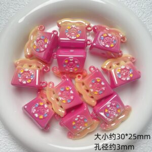 01-Two-color gradient powder / Size see picture