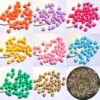 oly-e56ccc0e9919da21440497eadf238452 Wholesale Glow in the Dark Heart-Shaped Acrylic Loose Beads Sapphire Blue 10mm 50pcs for DIY Phone Charm Keychain Making Chic Bag Charm Accessory for Everyday Wear and Resale