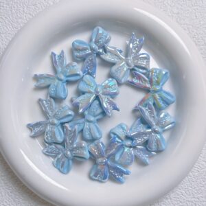 06-light blue / Size is about 32*28mm, aperture is about 2.9mm