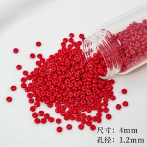 05-Red / 4mm(200 pieces/bag)