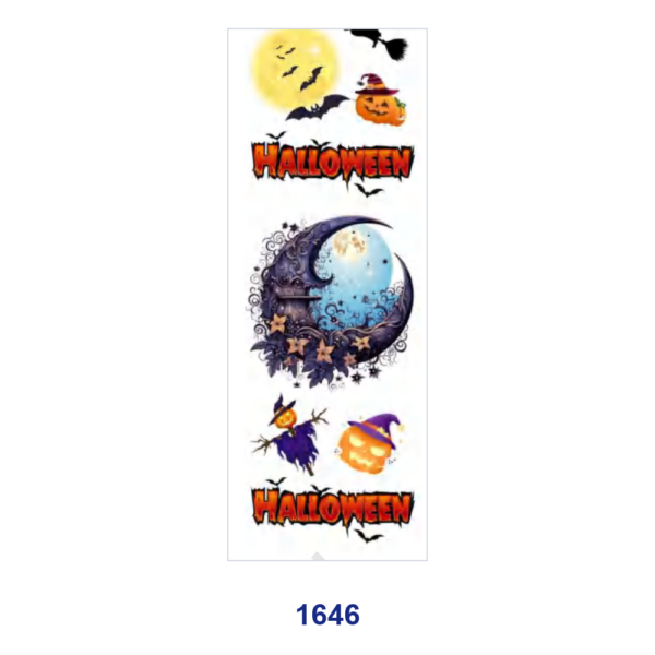 oly-e6401823063022d580a76cbc83cf8afc Wholesale 2/8/16pcs Halloween Dark Girl Pumpkin Witch Print Pen and Bookmark Stickers UV DTF Wraps