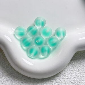 13-cyan / Size is about 16mm, hole diameter is about 3.3mm (sold by the piece)