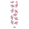 Wholesale 2/8/16pcs Cute Cartoon Character Summer Food & Heart Element Print Pen and Bookmark Stickers UV DTF Wraps OLY Exclusive