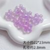 Wholesale Acrylic Luminous Shimmer Beads DIY Craft Supply for Jewelry Making Keychain Charms