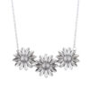 oly-e6e771f7f8db80e8b5b4891916c843bc Wholesale Bohemian Sunflower Pendant Necklace Ancient Silver Zinc Alloy Boutique Resale
