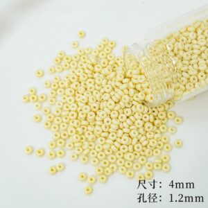07-light yellow / 4mm(200 pieces/bag)