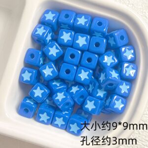 10-sapphire blue / See pictures for size (sold by the piece)