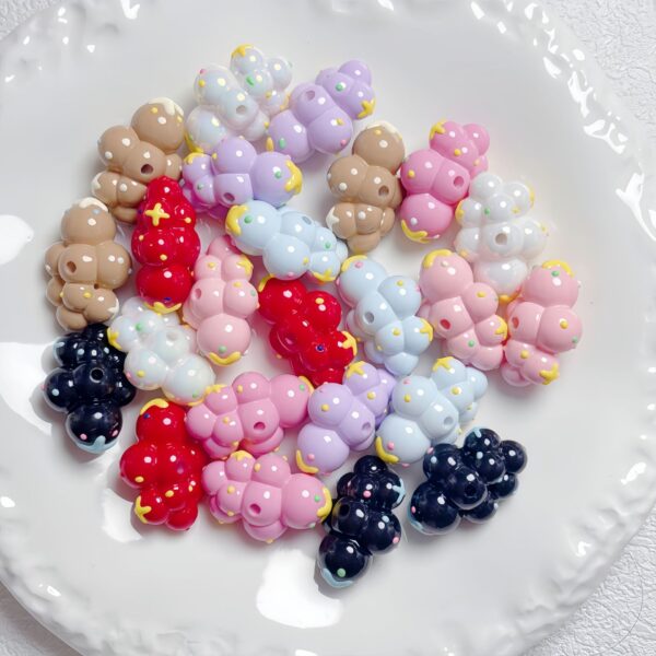 oly-e7ea734bb8e117edafb429831f456c01 Wholesale Acrylic Hand Painted Cloud Beads Cute Baked Enamel Charms for DIY Jewelry Bag Charm Phone Strap and Resale