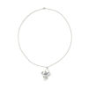 Wholesale Gold Plated Skull Necklace Vintage Cowboy Punk Trendy Jewelry Accessory