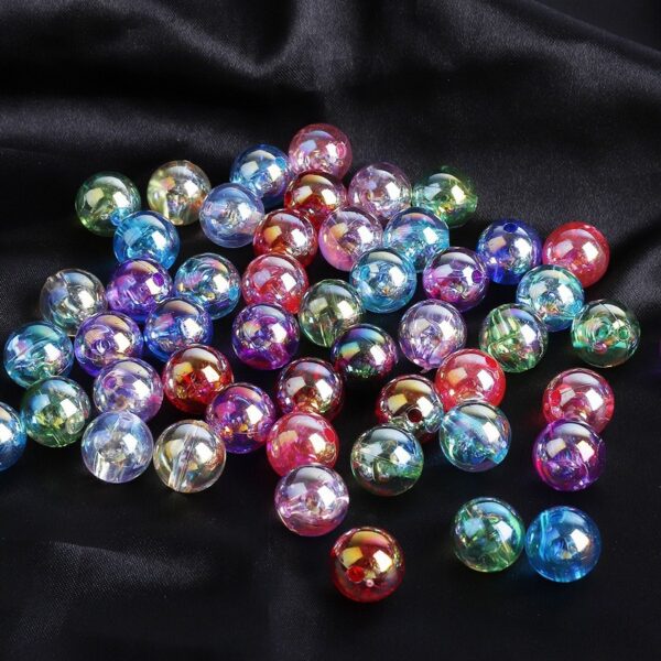 oly-e872df75ea289d17736249460a123b4b Wholesale Acrylic Colorful Transparent AB Coated Round Beads for DIY Jewelry Making, Jewelry Accessory Gift