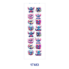 oly-e87b6205f778ec5cc003a41de364d83c Wholesale 2/8/16pcs Cute Blue Creature Heart Floral Print Pen and Bookmark Stickers UV DTF Wraps OLY Exclusive