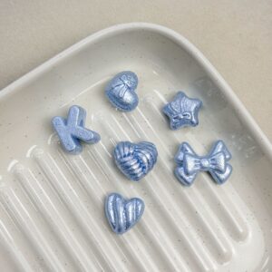 05-Light Blue / Letter beads