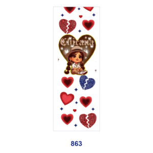 863 / 16pcs / 11*3.2cm