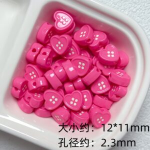 10-rose red / See pictures for size (sold by the piece)