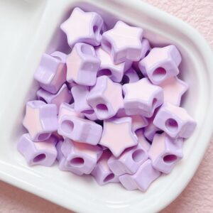 11-light purple / Size is about 16mm, hole diameter is about 5mm