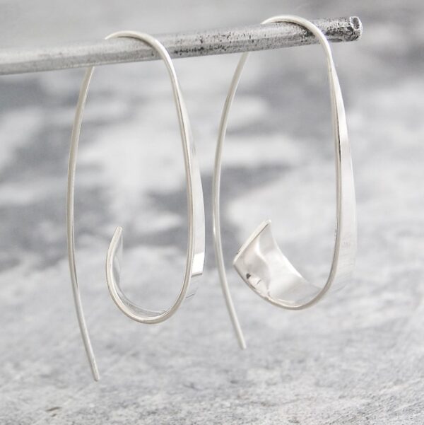 Wholesale Retro Geometric Hoop Earrings Spiral Polished Alloy Party Wear Jewelry Accessory