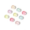 Wholesale Trendy Acrylic Colorful AB Round Beads for DIY Jewelry Making Phone Charm Necklace Bracelet