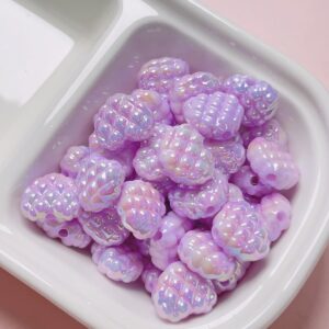 05-light purple / Size is about 13 * 15mm, aperture is about 2mm
